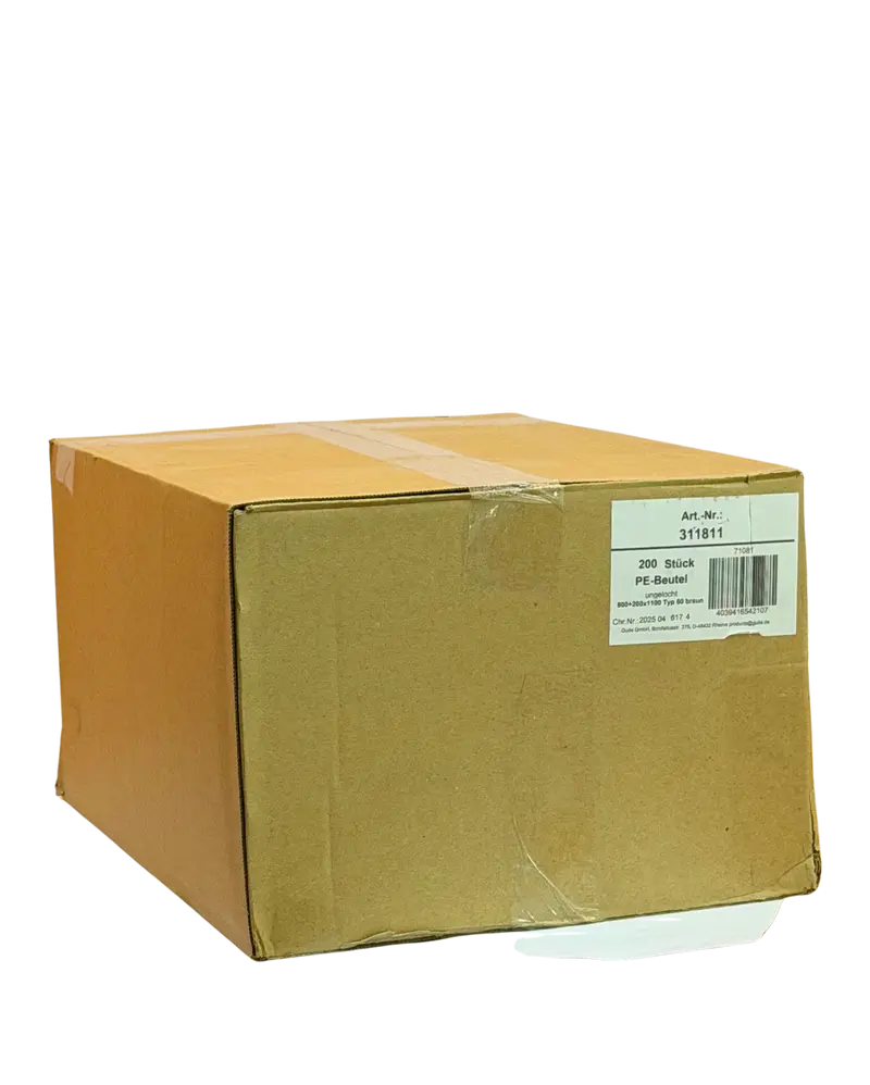 1288-Müllbeutel 80X20X110 Braun Typ 60 240L 311811 200stk.