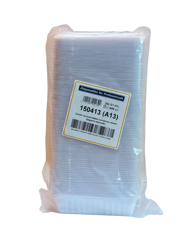 217-Plastikschale A13 250Stk 16,5x11x3,5cm 150413