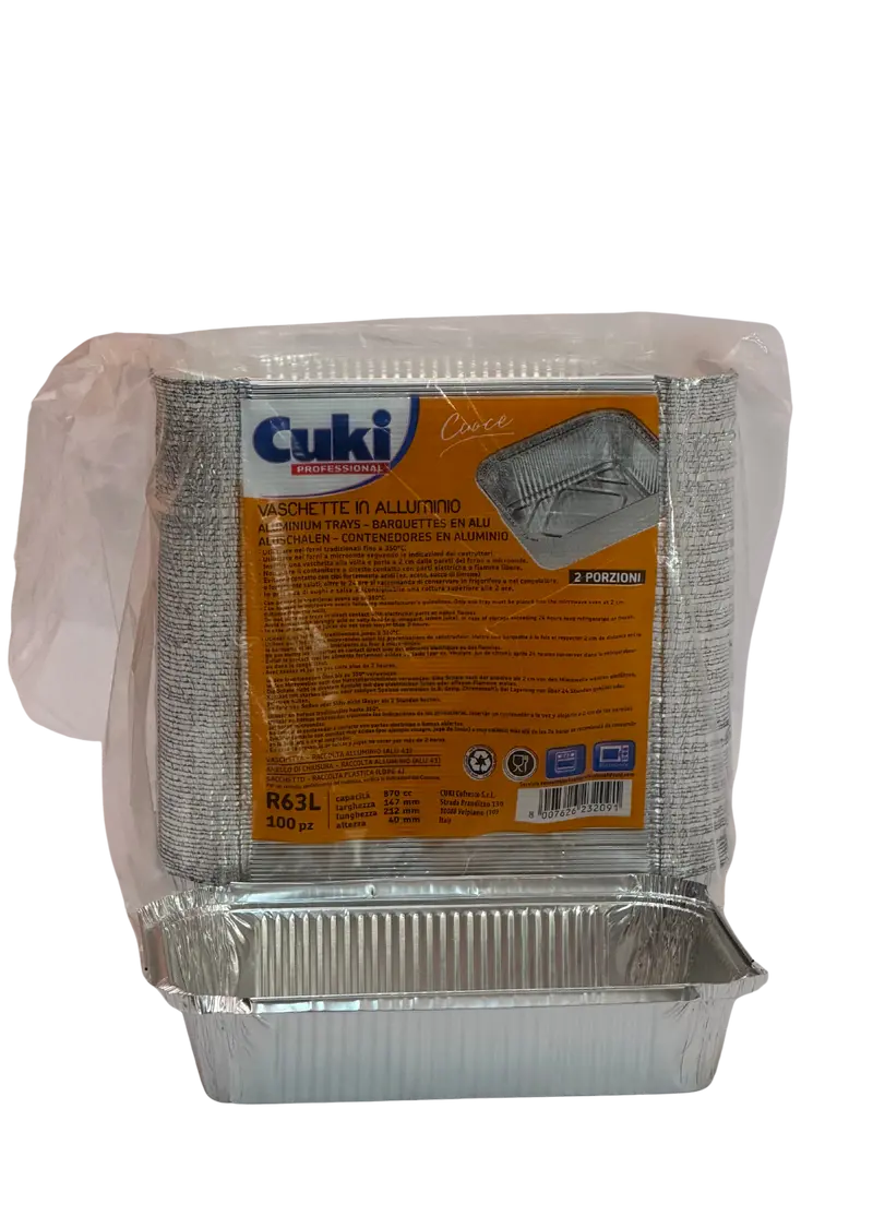 264-845 R1209 R63L Alu Nudelschale 100Stk.