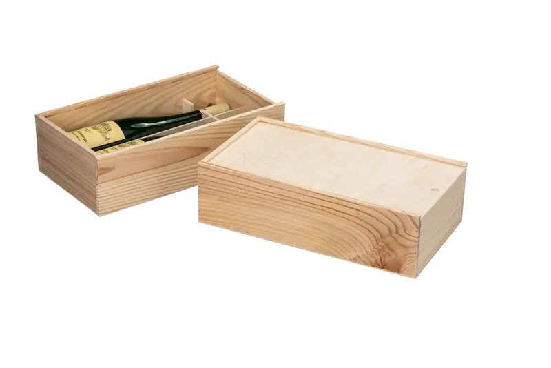 2er Präsentkassette mit Schiebedeckel