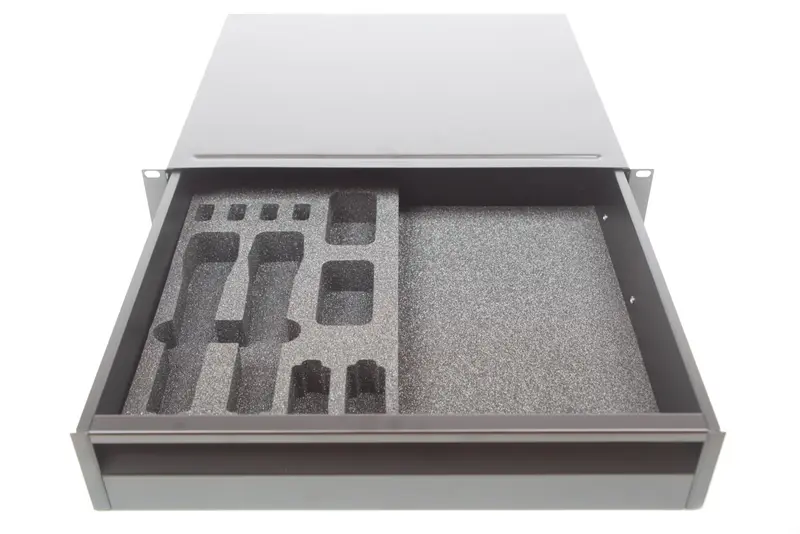 2HE Sennheiser EW G2/G3/G4/2000 Serie 2er Set Inlay
