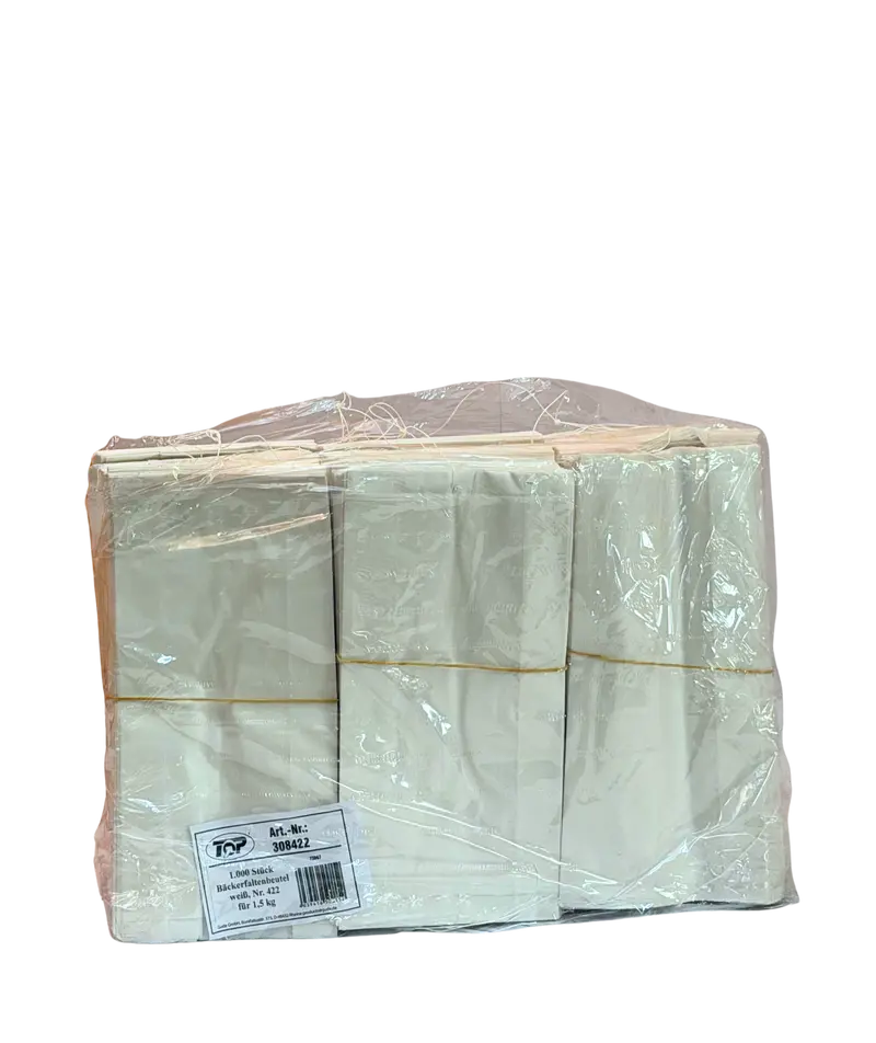 3466-Bäckerbeutel Weiss 422 1,5kg 1000Stk. 308422