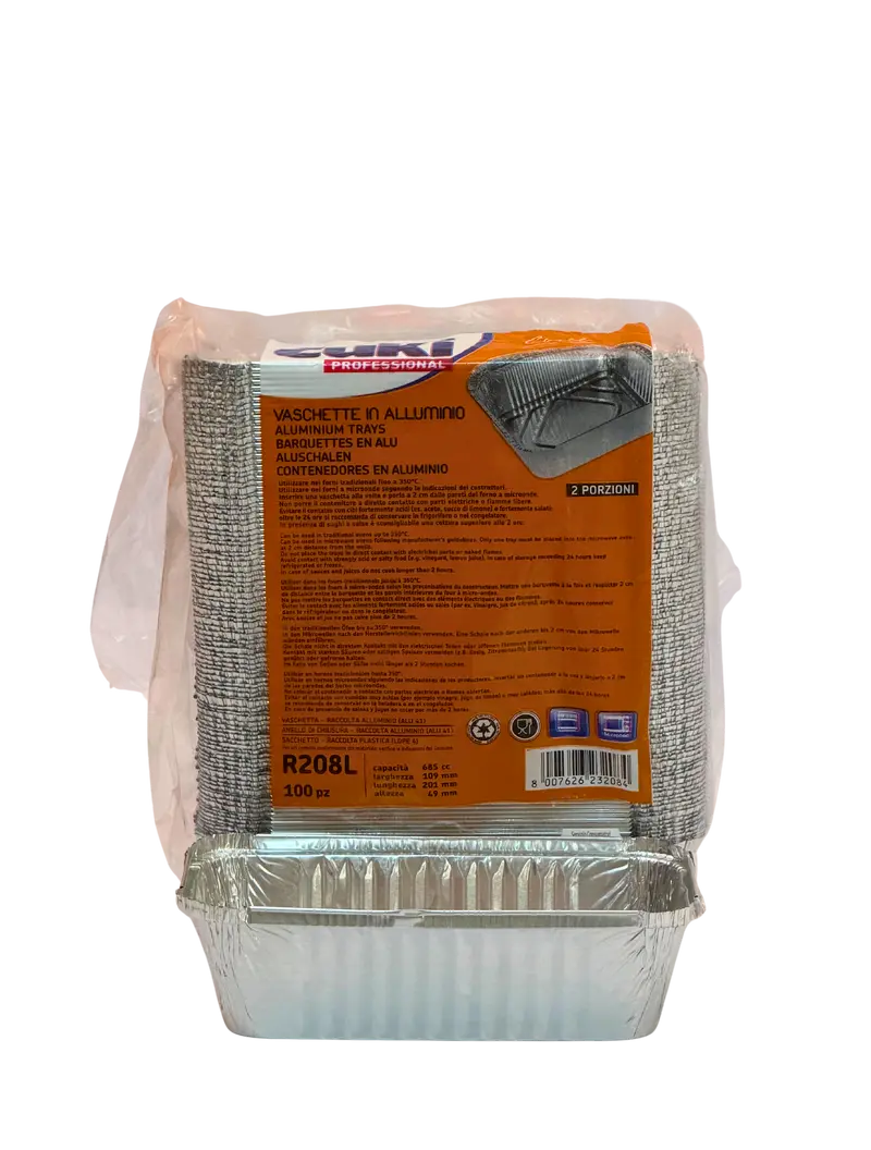 4002-208 R13 Alu Nudelschale 100Stk. 685cc