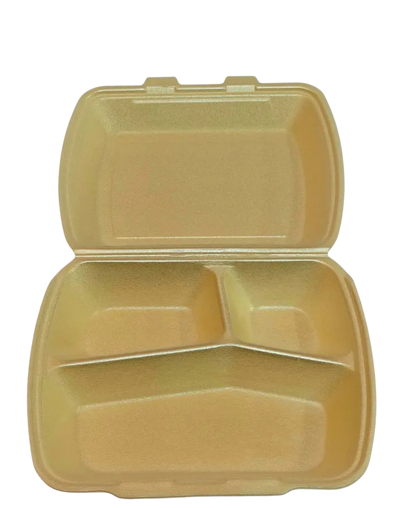 4127-Menübox 3 geteilt 100Stk.
