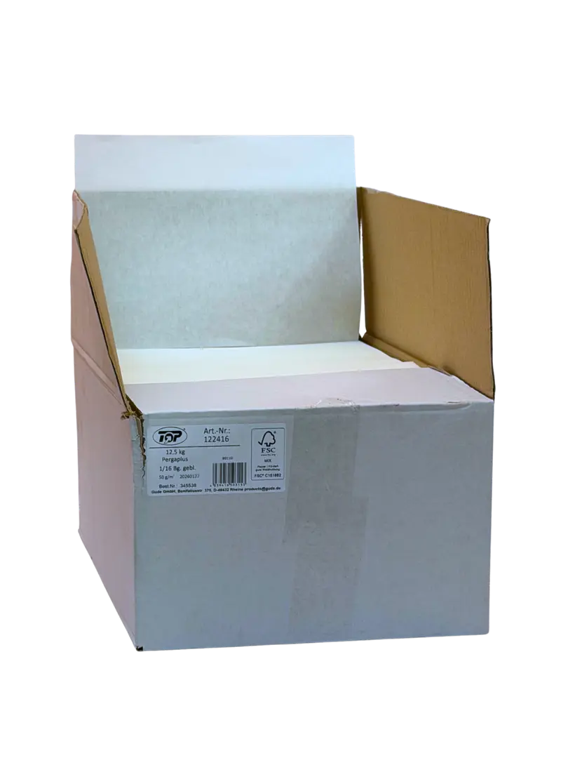4171-Pergamentpapier 116 Bogen Gebl. 122416