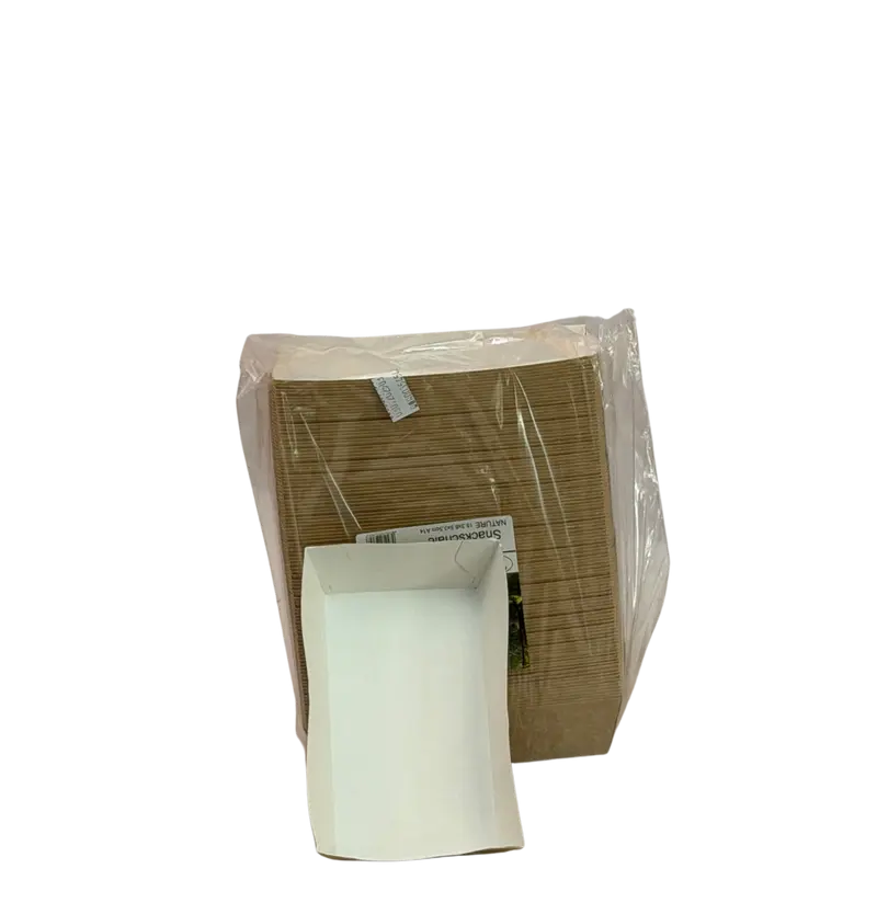 560-SNACKSCHALE NATURE A14 15,3X8,4X3,5CM 100Stk. 234889