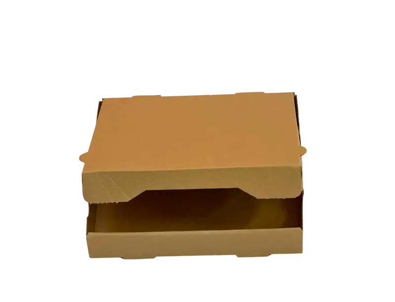 589-Pizzabox 26x26x4 Natural Braun 100Stk. 702739