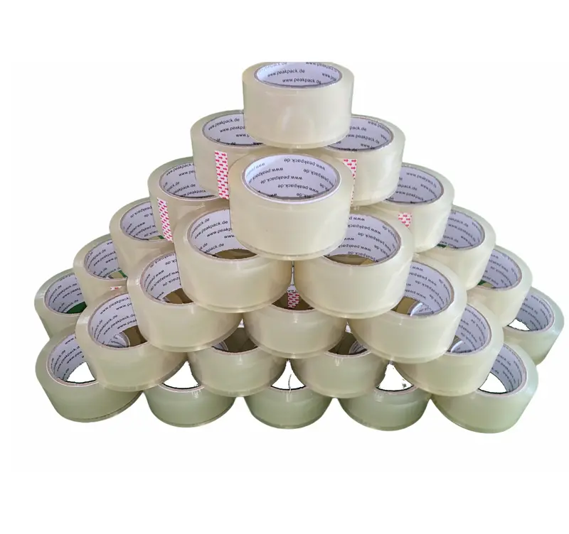 6-144 Rolle Paket Klebeband Transparent Packband 66m leise / laut