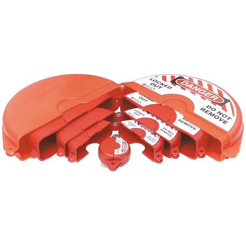 Absperr-Set für Durchgangsventile - rot