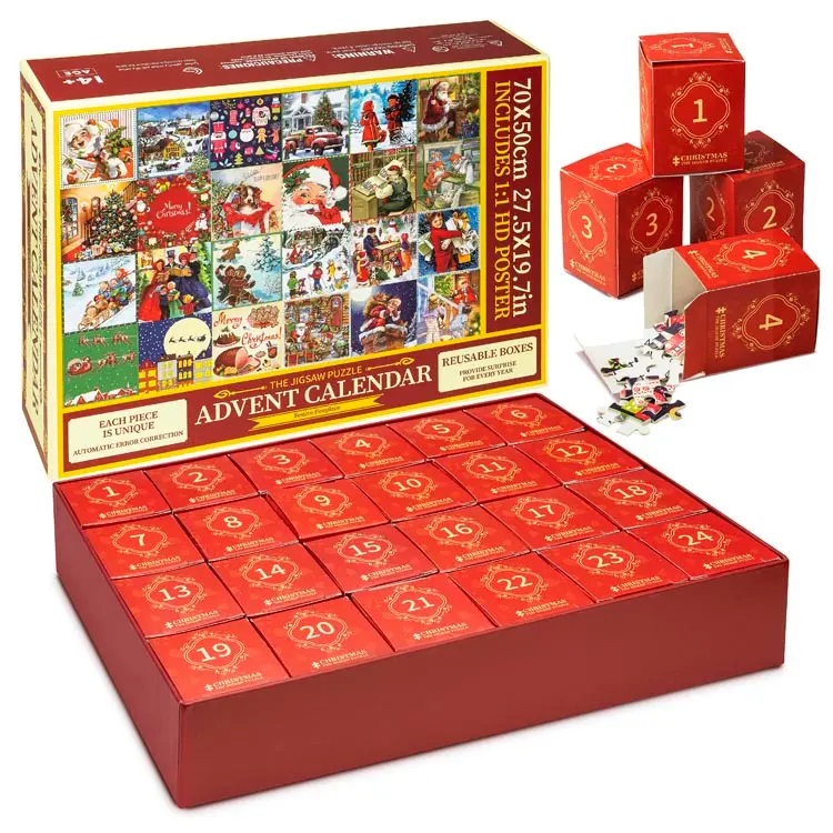 Adventskalender-Puzzle