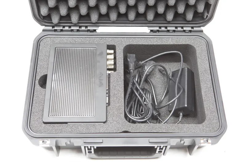 AJA lo X3 / Dante AV Case inkl. Inlay