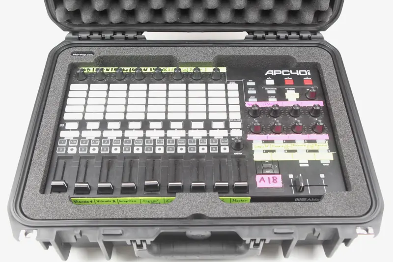 AKAI APC 40 MK II Case inkl. Inlay