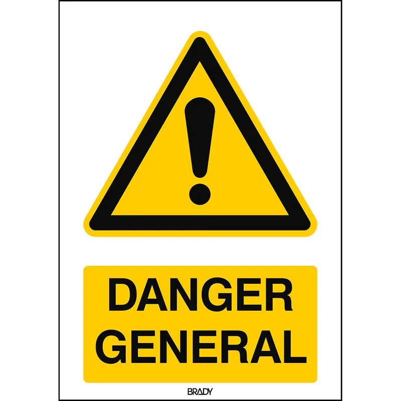 Allgemeines Warnschild - ISO 7010