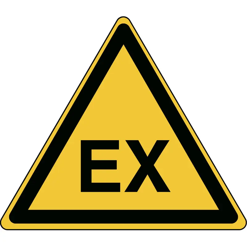 Attention ! Atmosphère explosive - DIN 4844