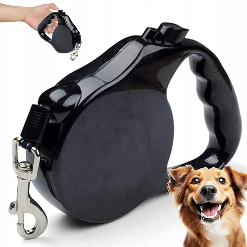 Automatik Hundeleine 5m – Für Hunde bis 15 kg