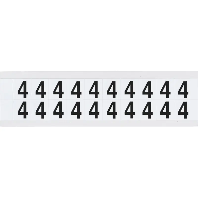 B-946 (Vinyl) für die Innen - und Aussenanwendung - Zahl auf Karte - 4