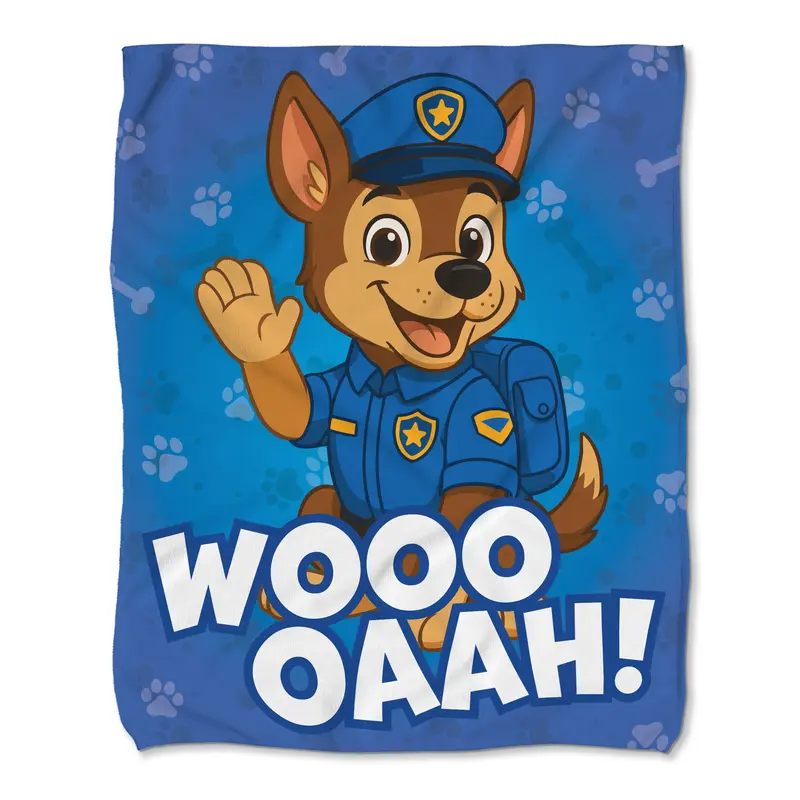 Baby Handtuch aus Mikrofaser Paw Patrol 60x75 cm