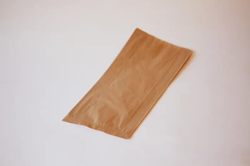 Bäckerfaltenbeutel – 12+5x28 cm, braun, 1.000 Stk.