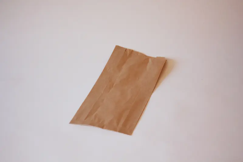 Bäckerfaltenbeutel – 14+6×28 cm, braun, 1.000 Stk.