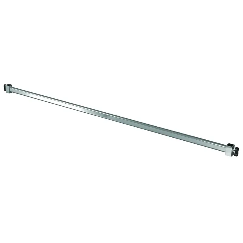 Barre intermédiaire chromée pour portant Z – 100 cm