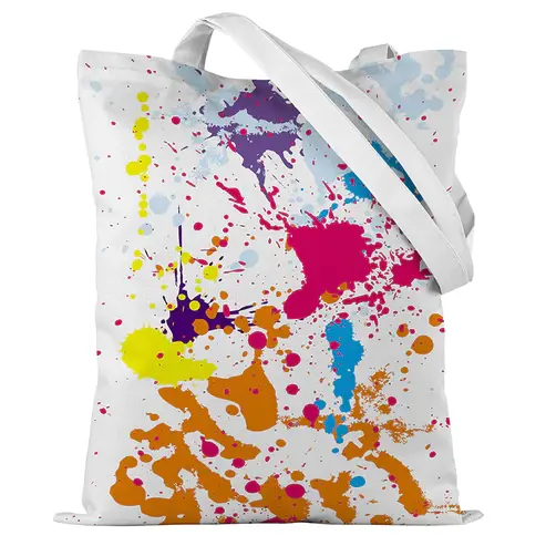 Baumwolltasche bespritzte farbe 35x45