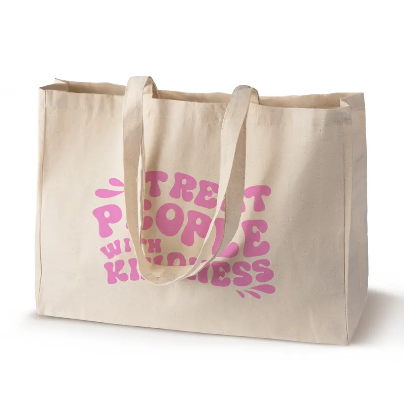 Baumwolltasche Treat people with kindness