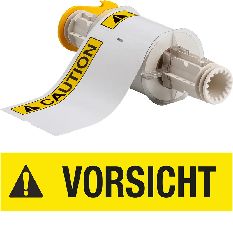 BBP85 Etiketten - Vinyl 102x152 VORSICHT