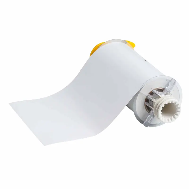 BBP85 gestanzte Etiketten - Vinyl 178x254 Weiss