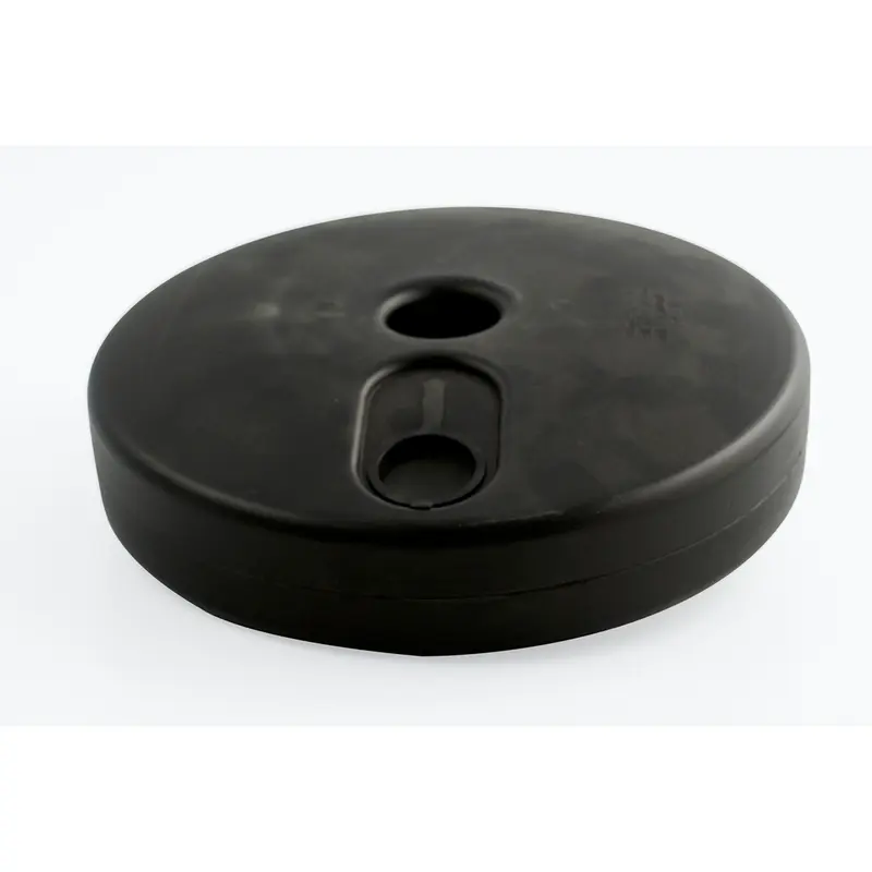 Befüllbarer Plastikfuss für Brady-Pfosten (25 x 6 cm)