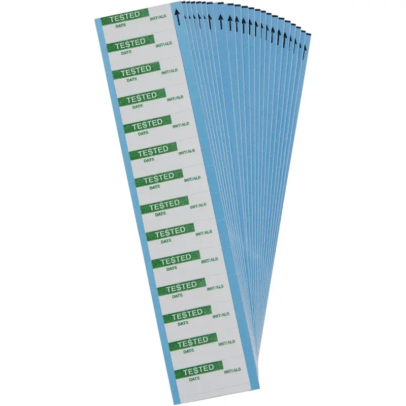Beschriftbare Etiketten aus Aluminiumfolie, B-184