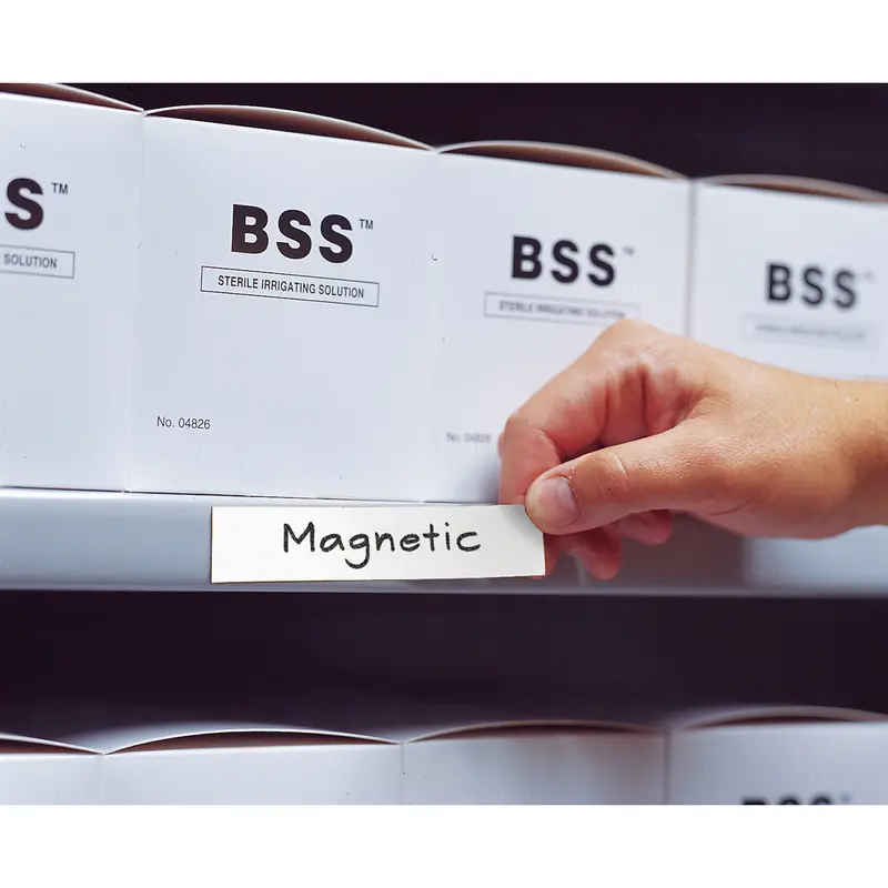 Beschriftbare Magnetetiketten
