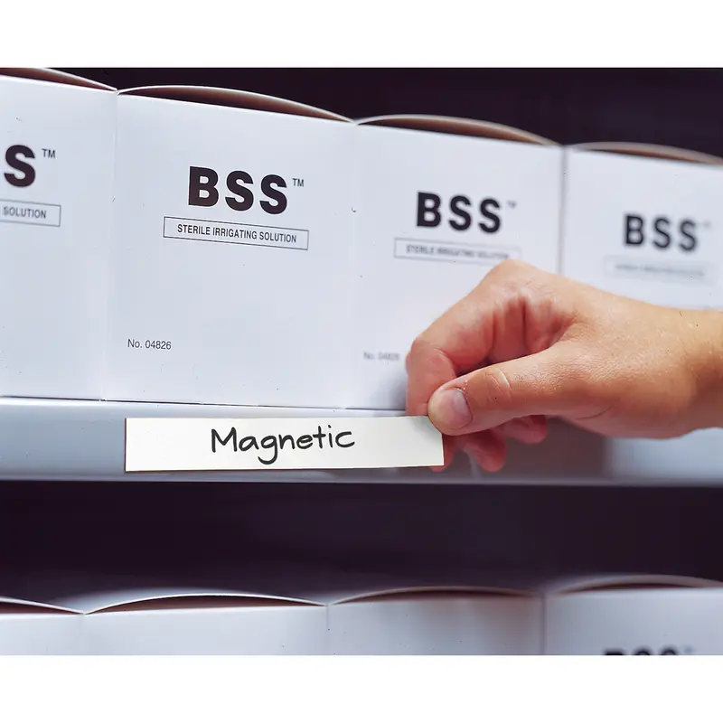 Beschriftbare Magnetetiketten
