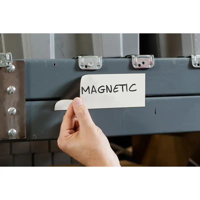 Beschriftbare Magnetetiketten