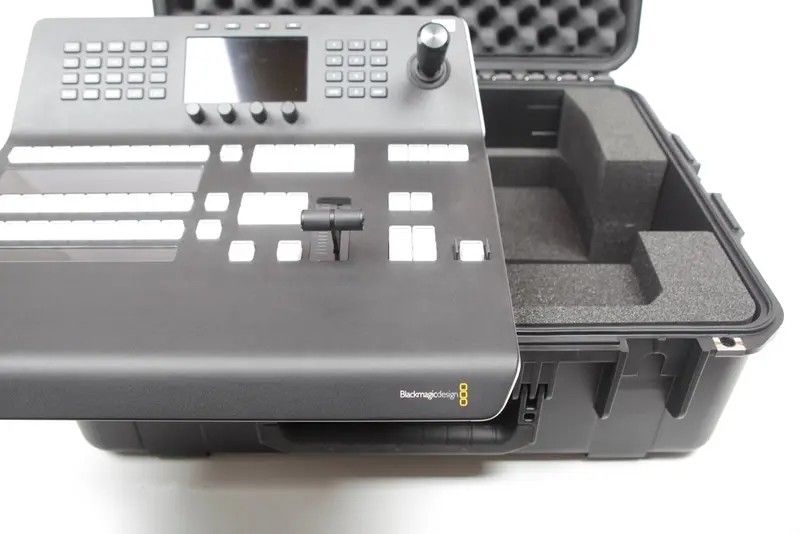 BlackMagic ATEM 1 M/E Advanced Panel/Camera Control Panel Case inkl. Inlay