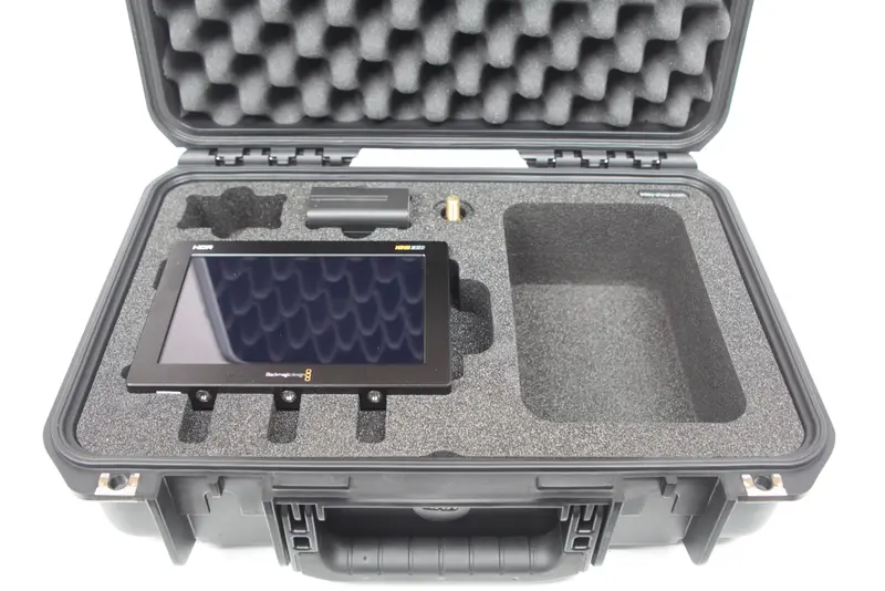 BlackMagic Video Assist 4k 7" 3G/12G Monitor Case 2.0 inkl. Inlay
