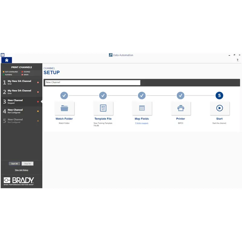 Brady Workstation Data Automation Suite in elektronischer Form