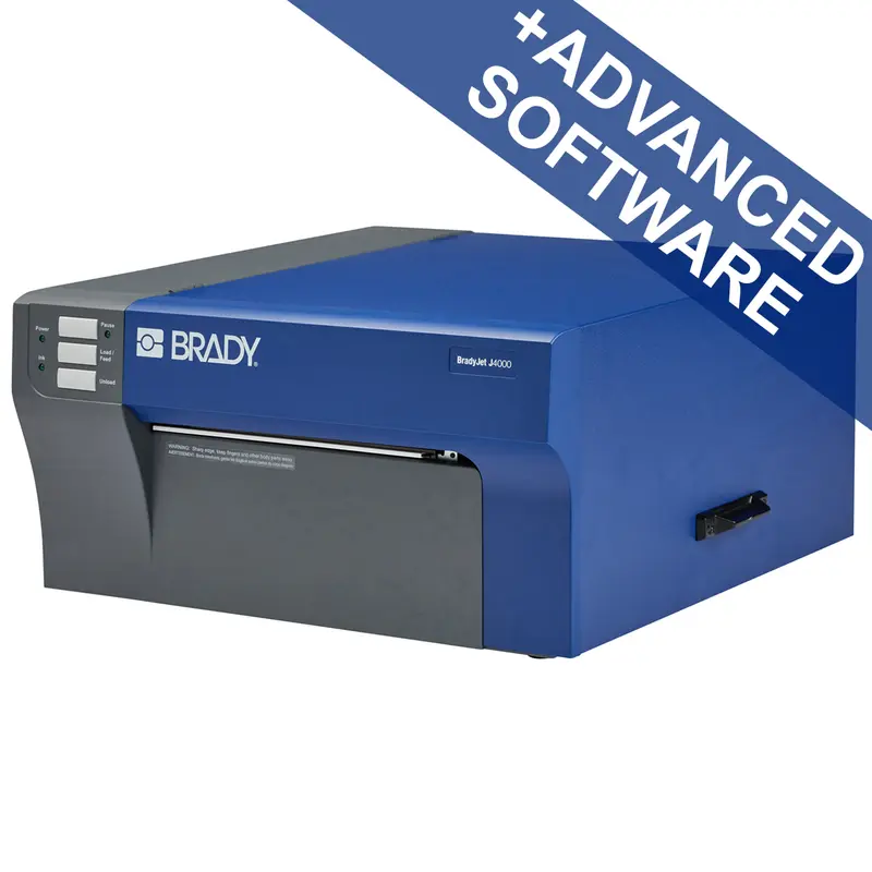 BradyJet J4000 Farbetikettendrucker EU + Brady Workstation-Suite