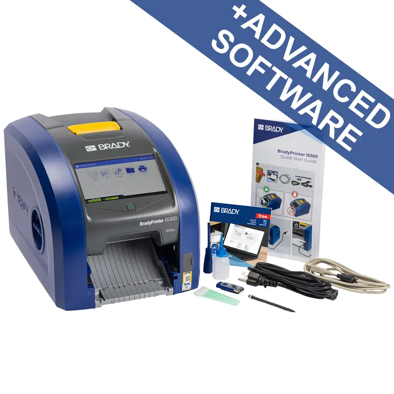 BradyPrinter i5300 Etikettendrucker für die Industrie - EU + Brady Workstation-Suite