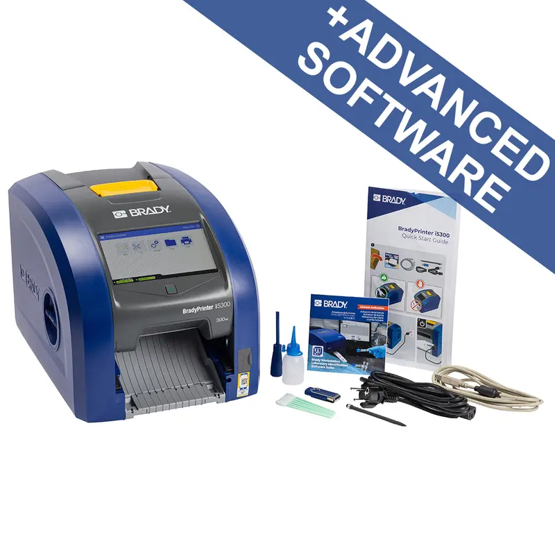 BradyPrinter i5300 Etikettendrucker für die Industrie - EU + Brady Workstation-Suite