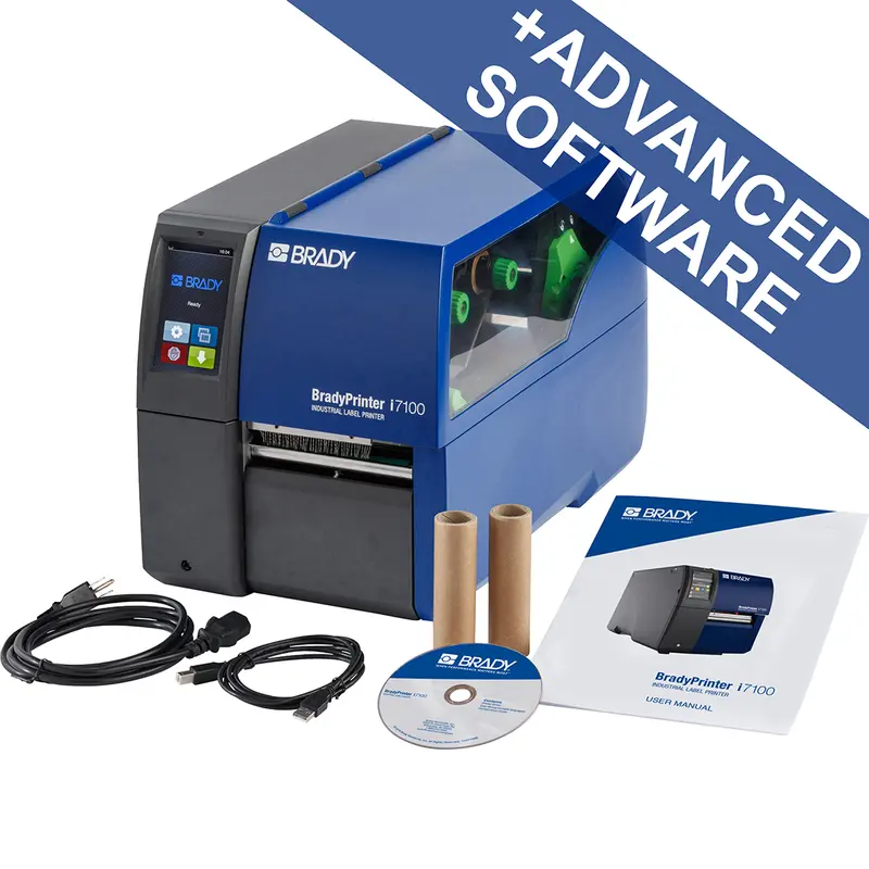 BradyPrinter i7100 600 dpi - EU + Brady Workstation-Suite