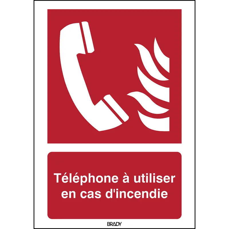Brandmeldetelefon - ISO 7010