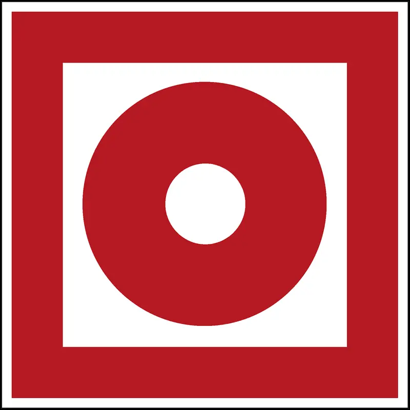 Brandschutzkennzeichnung - Brandmelder, manuell
