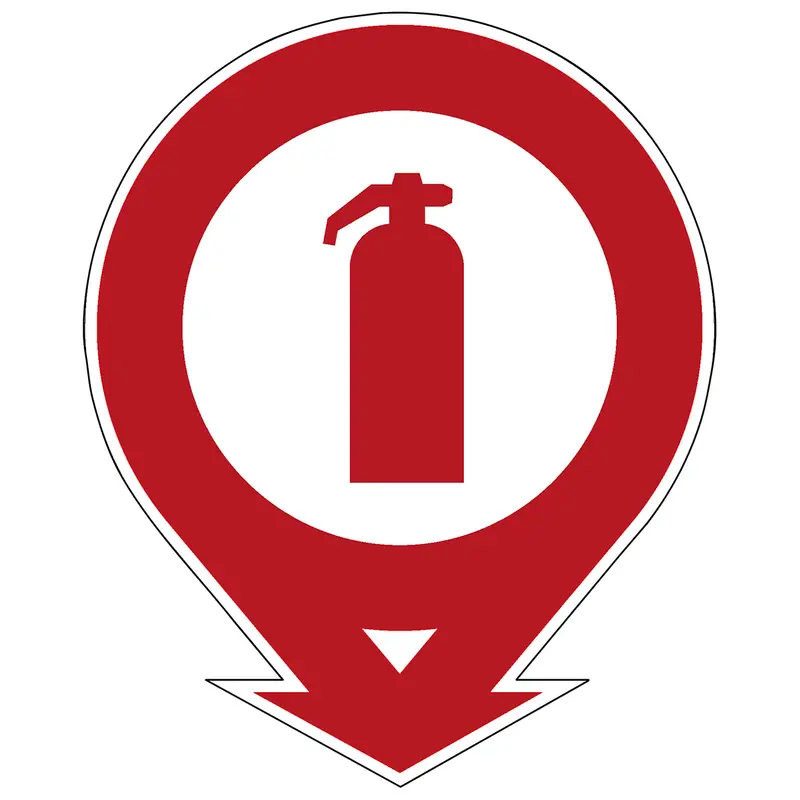 Brandsicherheitspiktogramm - Feuerlöscher