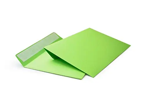 Briefumschlag ohne Fenster (Grün) DIN C6 114x162 mm 120g/m²haftklebend (508a)