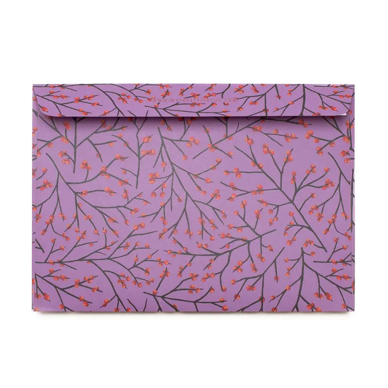 Briefumschläge "Ilex" - Set mit 8 Kuverts in DIN C5