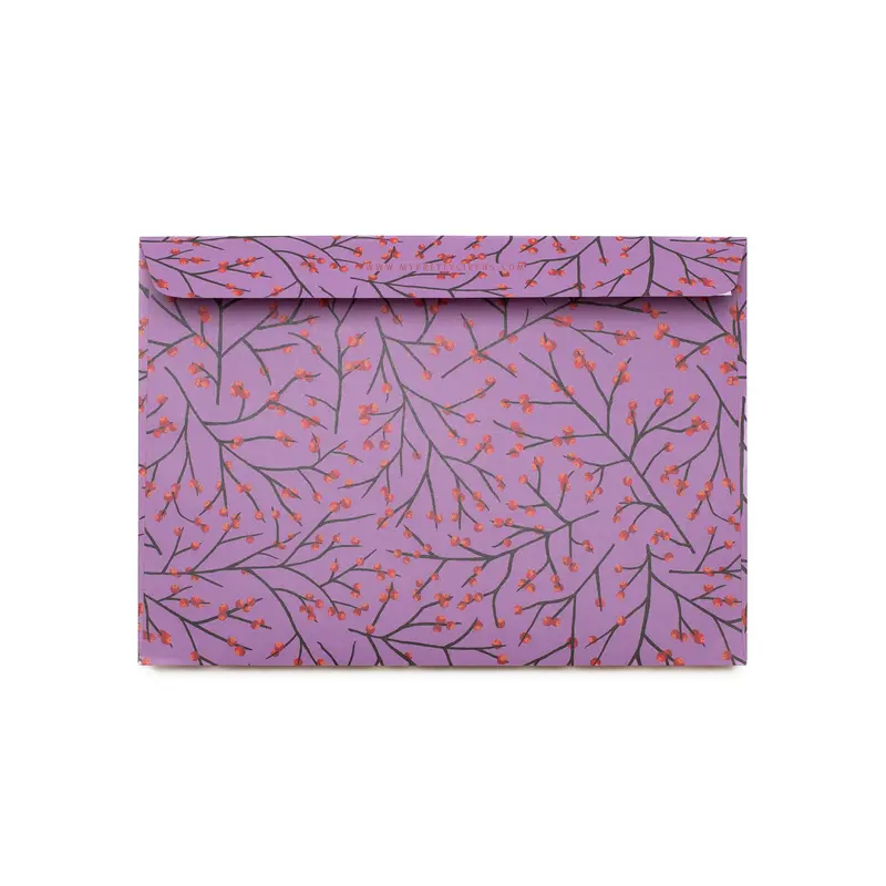 Briefumschläge "Ilex" - Set mit 8 Kuverts in DIN C6