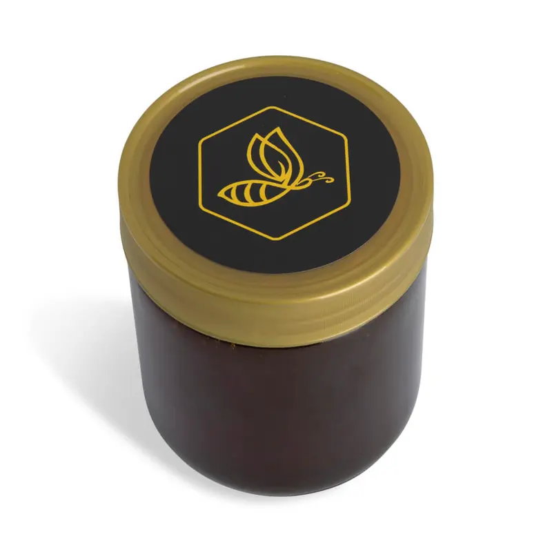 Brummender Bernd – Deckeletikett 500g (Kunststoffdeckel)
