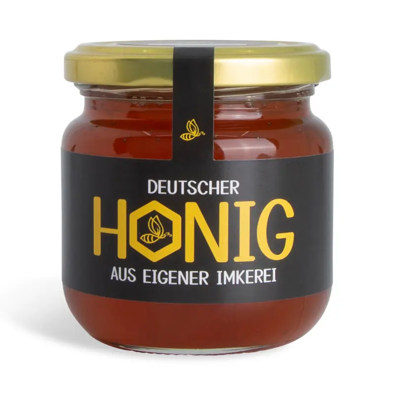 Brummender Bernd – Etikett mit Gewährverschluss 250g (Twist-Off)