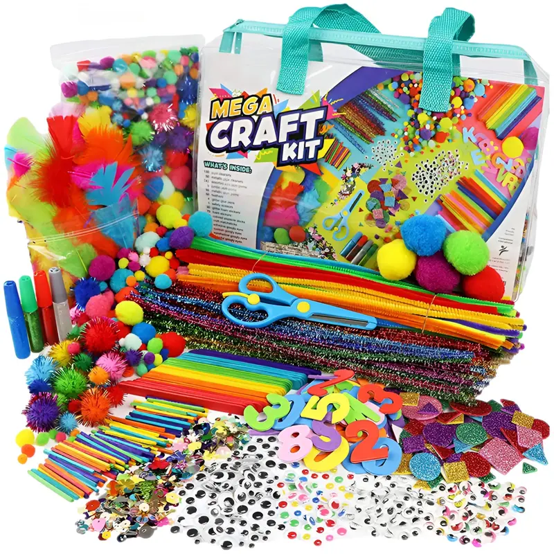 Buntes DIY-Kunstset für Kinder