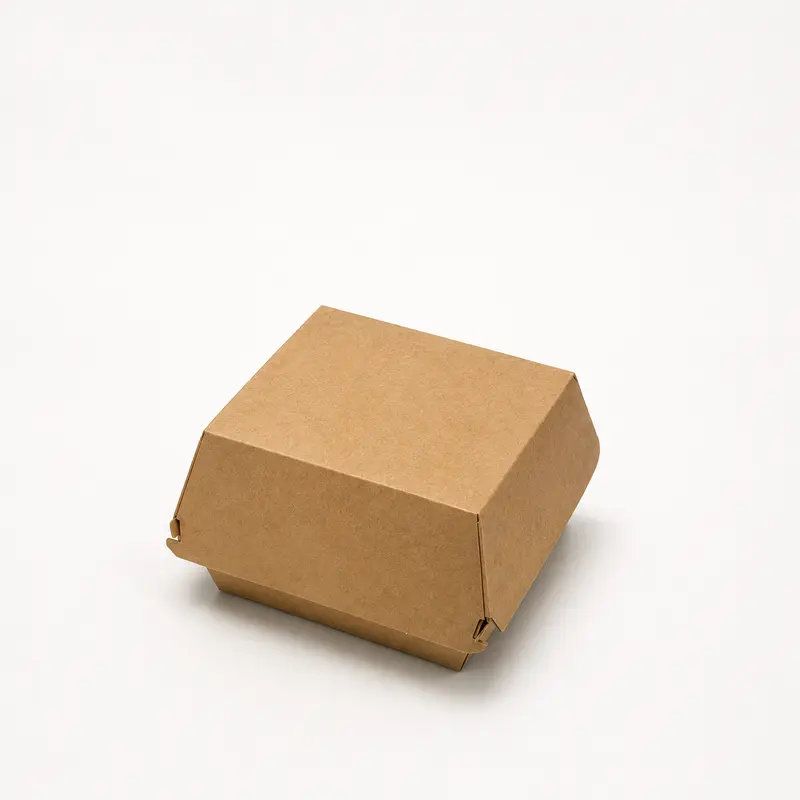Burgerbox L, Wellpappe, 125 x 125 x 100 mm, 165 Stk.